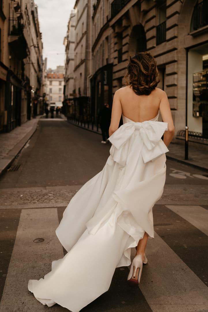 chic bride Paris