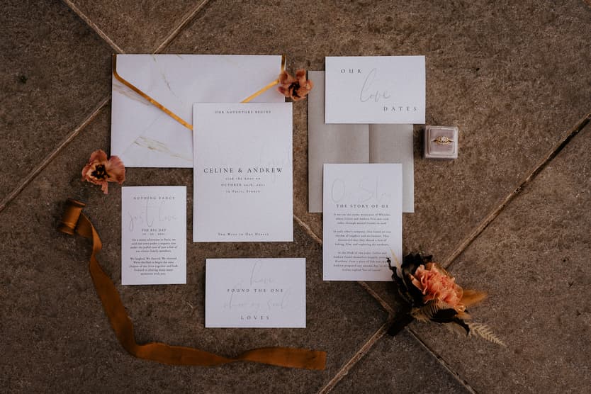 Stationery vintage autumn