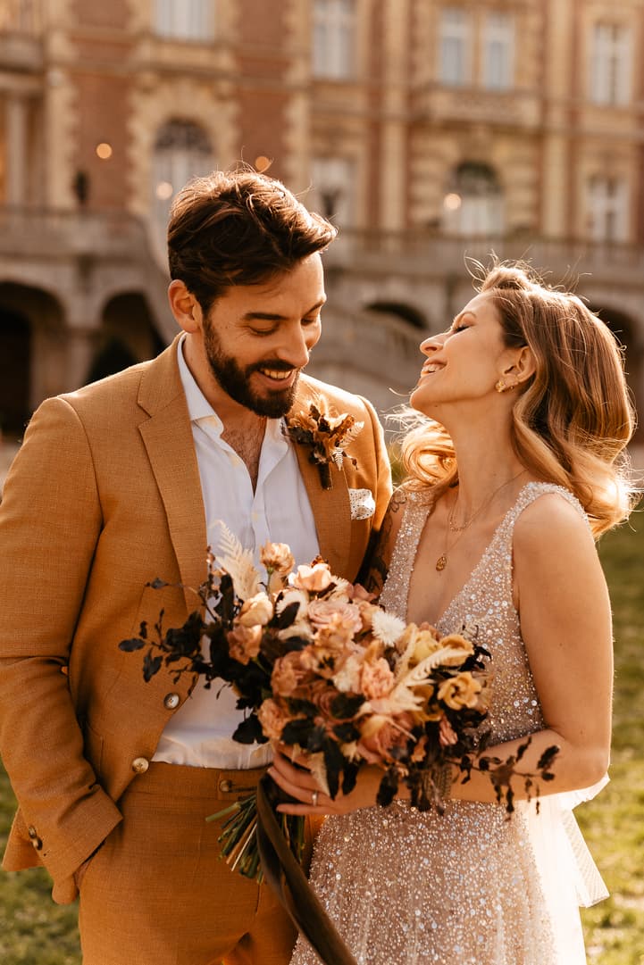 couple intimate glowing photoshoot