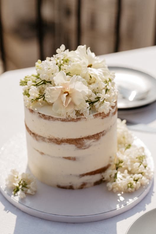 Ceremony Celebration with Cake & Champagne in Paris