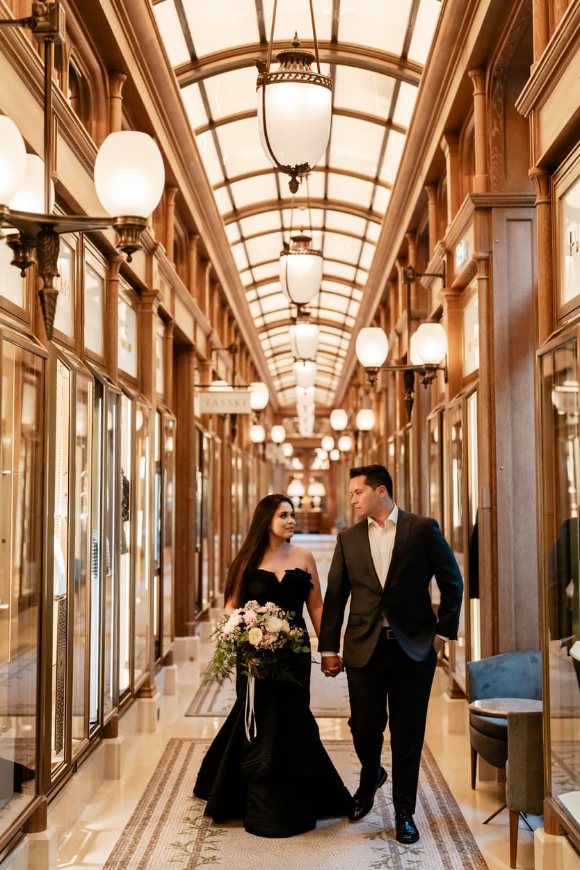 Paris Elopement Packages Elopement Photographer Videographer Ritz Paris gallery couple