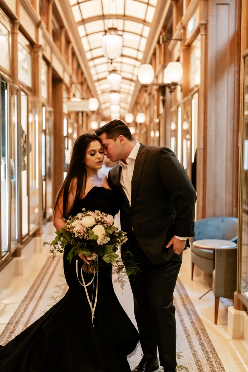 Paris Elopement Packages Elopement Photographer Videographer Ritz Paris gallery couple