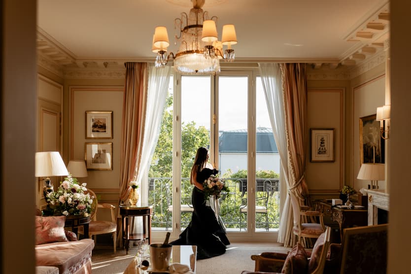 Paris Elopement Packages Elopement Photographer Videographer Ritz Paris bride preparation
