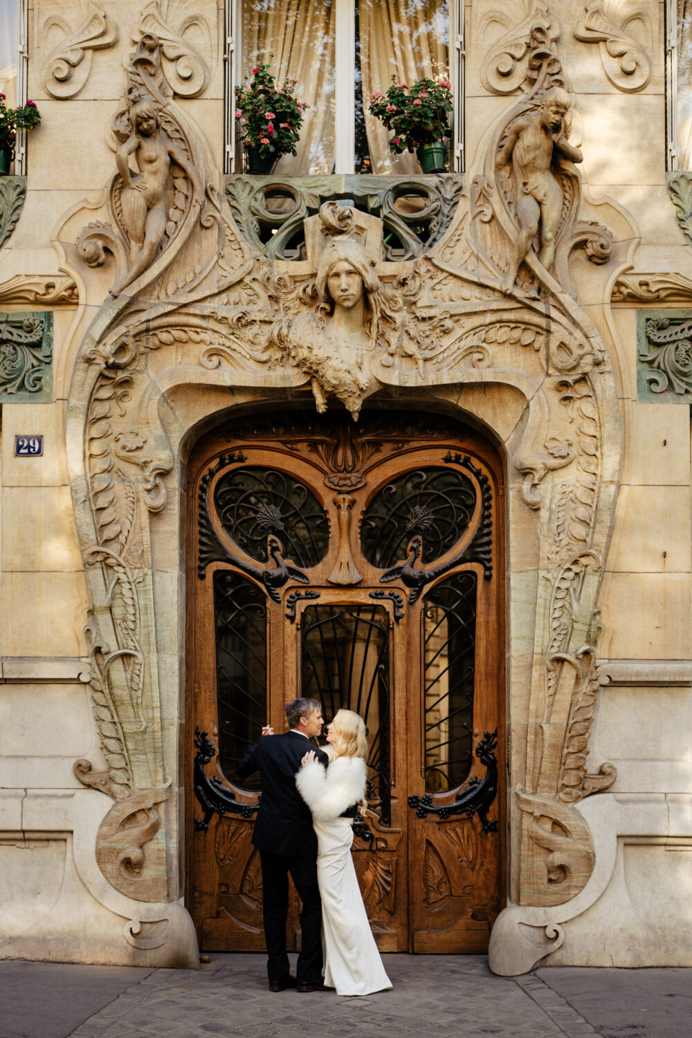 old money style elopement paris