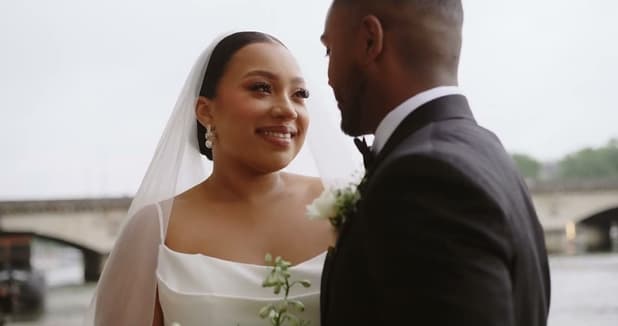 Breanna and Kaseem face to face, a still from their video